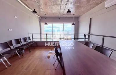 Sala duplex comercial pronta mobiliada com dois banheiros duas vagas the blue