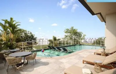 Apartamento à venda, 4 quartos no bairro boqueirão em santos