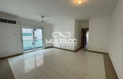 Apartamento para aluguel, 3 quartos no bairro embaré em santos