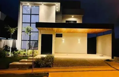 Casa em condomínio fechado com 4 quartos à venda na Vila Aviação, Bauru 