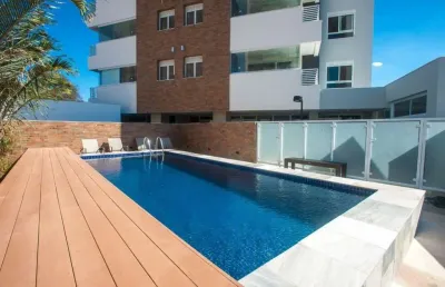 Lindo apartamento com varanda gourmet , semi mobiliádo! 02 suites! climatizado