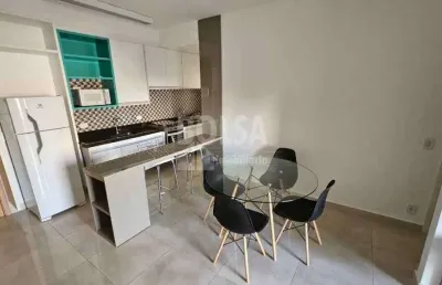 Lindo apartamento mobiliádo , completíssimo em armários, ar condicionado , muito bem localizado
