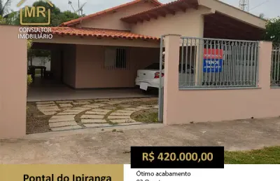Casa com 3 quartos à venda no Pontal do Ipiranga, Linhares 
