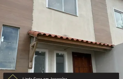 Casa com 2 quartos à venda na Avenida Hilário Soneghet, Residencial Jacaraípe, Serra