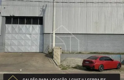 Barracão / Galpão / Depósito para alugar na Avenida Eldes Scherrer Souza, CIVIT II, Serra