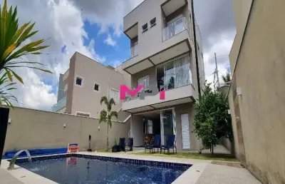 Casa com 03 suítes no cond ibi aram i - itupea/sp.  porteira fechada!