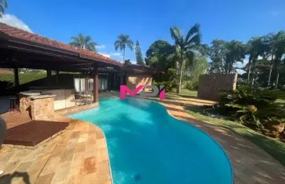 Casa a venda no condomínio parque da fazenda - itatiba  sp  terreno de 2400 m2. casa térrea