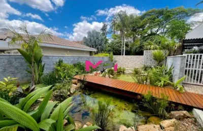 Casa terrea com 4 suites  a venda no condomínio terras de são carlos - jundiaí/sp.