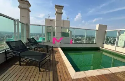 Cobertura duplex  com piscina a venda no condomínio cittá di firenze - jardim ana maria - jundiaí/sp