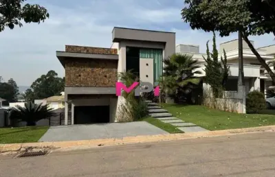 Casa mobiliada para locação  no condomínio ibi aram ii - da mina - jundiaí/sp.