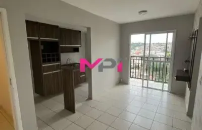 Apartamento para locação no condomínio residencial paraíso bairro alexandria em várzea paulista