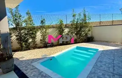 Sobrado com piscina para locação no residencial phytus - itupeva/sp.