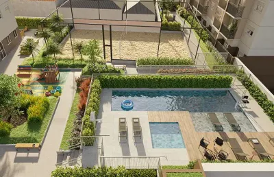 Lindo apartamento para venda com 27 metros quadrados com 1 quarto em santo amaro - são paulo - sp