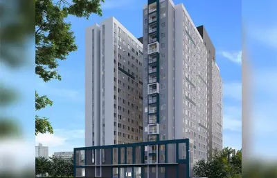 O condomínio residencial mapp rio branco  2 dorm e varanda