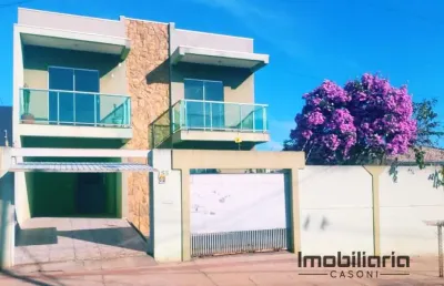 Sobrado completo com edícula e piscina - jd. ana terra