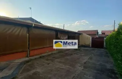 Rancho com 1 dormitório à venda, 125 m² por r$ 280.000,00 - parque das fontes - tremembé/sp