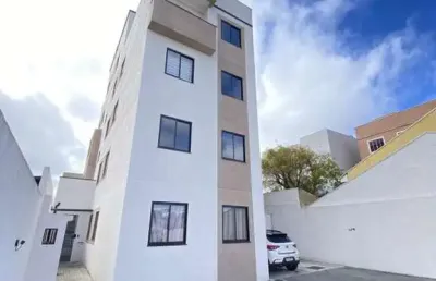Apartamento com terraço para venda em são josé dos pinhais, afonso pena, 3 dormitórios, 1 banheiro, 1 vaga