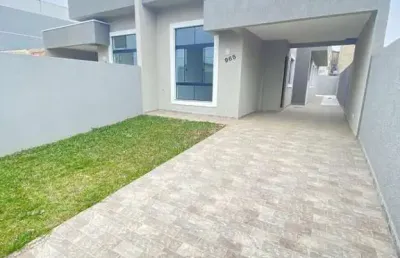 Casa para venda em são josé dos pinhais, cruzeiro, 3 dormitórios, 1 suíte, 1 banheiro, 2 vagas