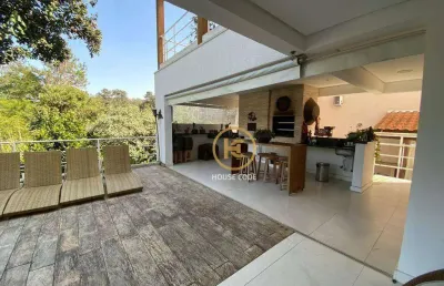 Casa com 4 quartos à venda, 550 m² por r$ 2.650.000 - nova higienópolis - jandira/sp