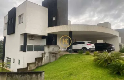 Casa com 4 dormitórios à venda, 477 m² por r$ 2.450.000 - reserva santa maria - jandira/sp nature nova higienópolis