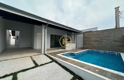 Casa à venda, 140 m² por r$ 800.000,00 - parque balneário oásis - peruíbe/sp