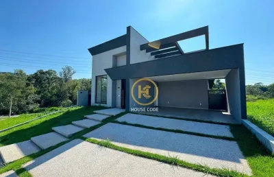 Casa à venda, 301 m² por r$ 2.500.000,00 - reserva santa maria nature - jandira/sp