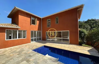 Casa com 4 quartos(4 suítes) à venda, 410 m² por r$ 1.850.000 - condomínio forest hills - granja viana - sp