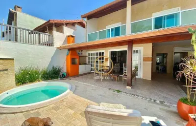 Casa à venda, 312 m² por r$ 1.300.000,00 - balneário josedy - peruíbe/sp