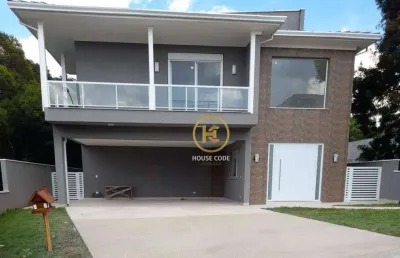 Casa à venda, 384 m² por r$ 3.500.000,00 - reserva santa maria - jandira/sp