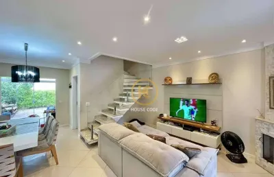 Casa com 3 quartos(1 suíte) à venda, 101 m² por r$ 759.000 - condomínio quebec ville - granja viana - cotia - sp