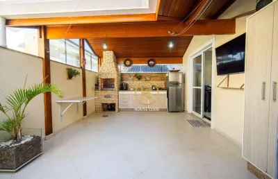 Casa com 3 quartos(1 suíte) à venda, 118 m² por r$ 892.000 - condomínio green ville - cotia - sp