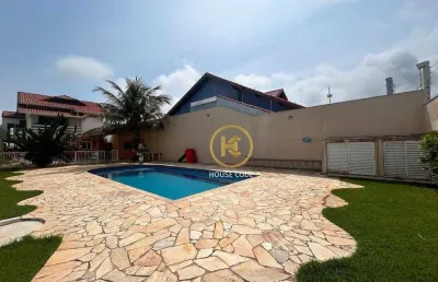 Casa à venda, 254 m² por r$ 1.300.000,00 - jardim casablanca - peruíbe/sp