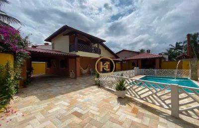 Casa à venda, 200 m² por r$ 980.000,00 - parque balneário oásis - peruíbe/sp