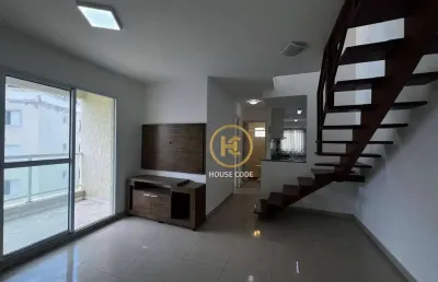 Cobertura para alugar, 108 m² por r$ 3.200,00/mês - granja viana – terrazzo vianna - cotia/sp