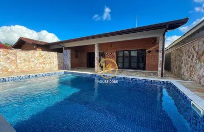 Casa à venda, 252 m² por r$ 780.000,00 - parque balneário oásis - peruíbe/sp