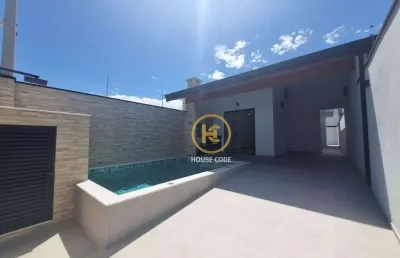 Casa à venda, 85 m² por r$ 400.000,00 - flora rica ii - peruíbe/sp