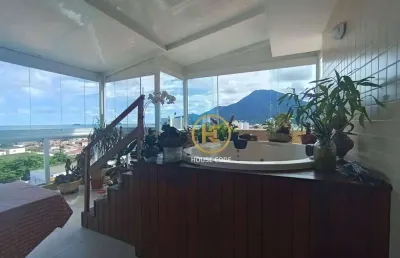 Apartamento à venda, 280 m² por r$ 1.800.000,00 - centro - peruíbe/sp
