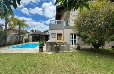 Casa com 4 quartos à venda, 430 m² por r$ 4.500.000 - alphaville residencial 3 - santana de parnaíba/sp