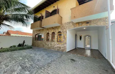 Casa à venda, 185 m² por r$ 790.000,00 - balneário três marias - peruíbe/sp