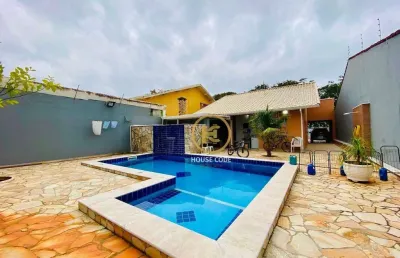 Casa à venda, 155 m² por r$ 600.000,00 - estância balneária belmira novaes - peruíbe/sp
