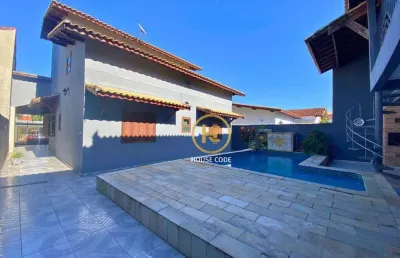 Casa à venda, 318 m² por r$ 820.000,00 - balneário stella maris - peruíbe/sp