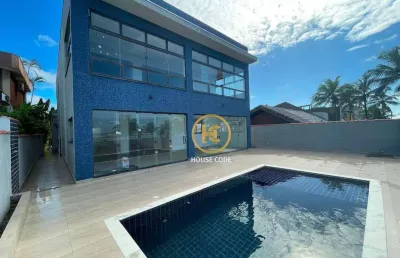 Casa à venda, 386 m² por r$ 3.300.000,00 - bougainvillee i - peruíbe/sp