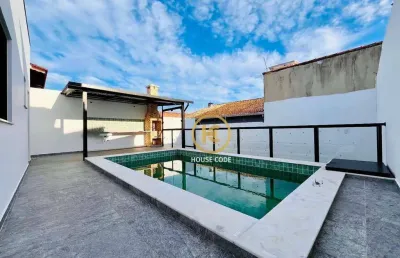 Casa, 170 m² - venda por r$ 1.000.000,00 ou aluguel por r$ 4.800,00/mês - balneário florida - peruíbe/sp