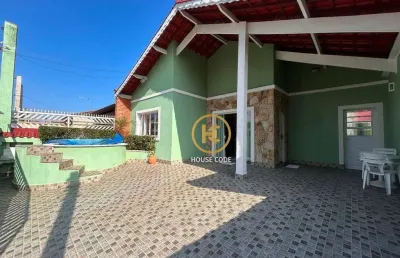 Casa à venda, 159 m² por r$ 650.000,00 - parque balneario oasis - peruíbe/sp
