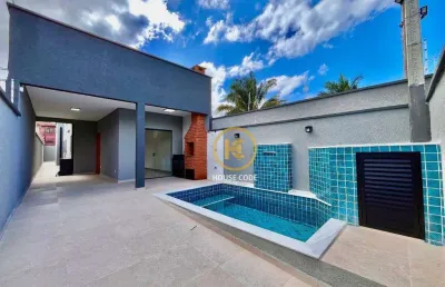 Casa, 94 m² - venda por r$ 450.000,00 ou aluguel por r$ 2.200,00/mês - cidade nova peruibe - peruíbe/sp