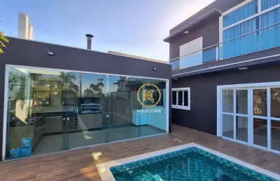 Casa com 4 quartos(4 suítes) à venda, 300 m² por r$ 1.700.000 - condomínio reserva vale verde - cotia - sp