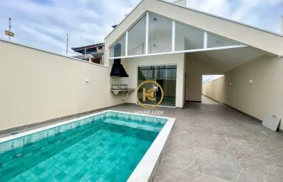 Casa à venda, 84 m² por r$ 490.000,00 - flora rica ii - peruíbe/sp