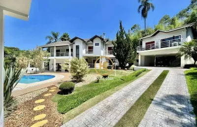 Casa com 5 dormitórios à venda por r$ 3.500.000,00 - parque dom henrique - cotia/sp