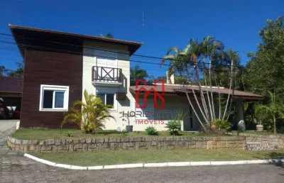 Casa com 3 dormitórios à venda, 542 m² por r$ 5.300.000,00 - cacupé - florianópolis/sc