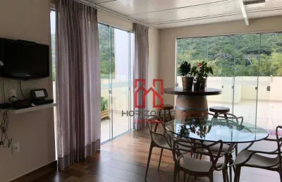 Cobertura com 4 dormitórios à venda, 197 m² por r$ 1.300.000,00 - ingleses do rio vermelho - florianópolis/sc